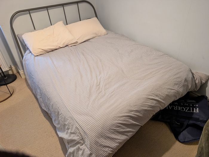 Ikea double bed frame