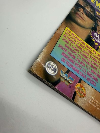 Wwe WWF European spring Tour 1993 Official souvenir Programme