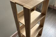 Small wooden shelves