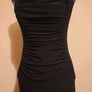 Fitted Maxi Black Dress - Coast Image 2