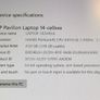 HP Pavilion 14-ce2505sa Silver & Grey Hewlett Packard Intel 2.3Ghz 4GB RAM 64-bit Windows 120GB Hard Drive Image 9
