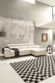 Italian pure leather  sofas with electric recliner half price