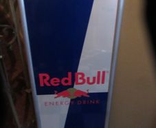 Red Bull Metal Sign
