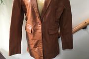 Real Leather jacket , size UK10-12