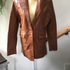 Real Leather jacket , size UK10-12