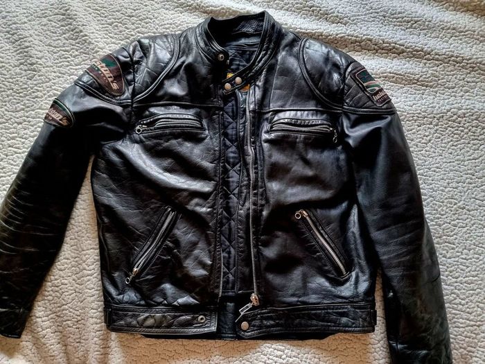 Helstons  Vintage  Motorcycle Jacket Large