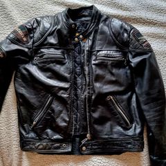 Helstons  Vintage  Motorcycle Jacket Large