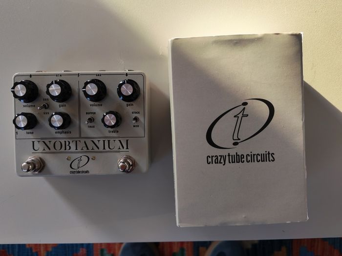 Crazy Tubes Circuits Unobtanium Dual Overdrive Pedal