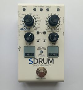 DigiTech SDRUM Strummable Drums Pedal (Mint / Boxed Complete)