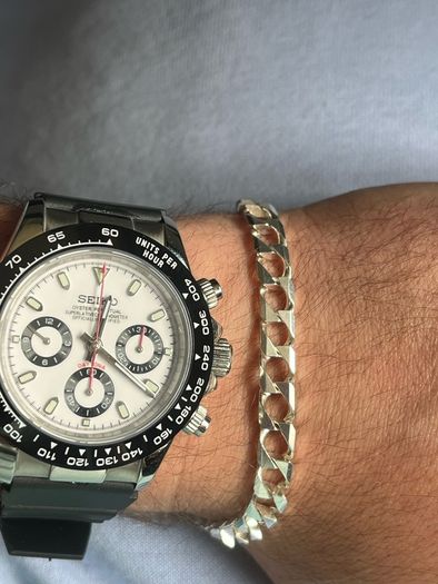 Sterling silver Curb link