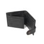 Unisex Genuine Leather Wallet RFID Blocking Bifold Wallet with Zipper & Coin Pocket Leather Wallet Image 8