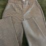Object Tailored Trousers - Ankle Grazer Straight Leg Check - Size 38 Image 9