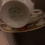 vintage rose tea set. Image 4