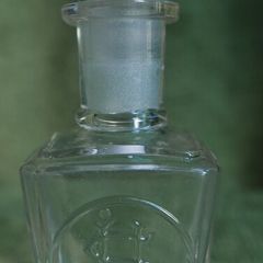 Antique 1800s Societe Hygienique Paris France Perfume Bottle. In Perfect Condition.