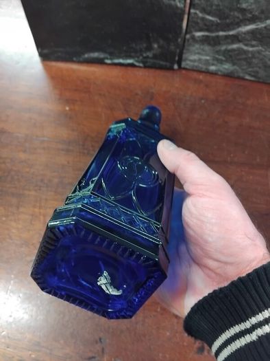 Blue Glass Bottle