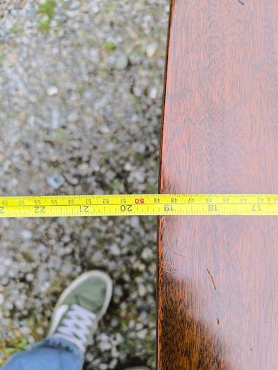 Vintage Mid-Century Mahogany Nest of 3 Tables