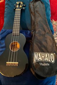 Mahalo brand ukulele with case & clip-on tuner