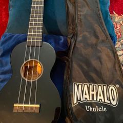 Mahalo brand ukulele with case & clip-on tuner