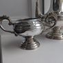 Antique Silver plated teapot tea set Image 3
