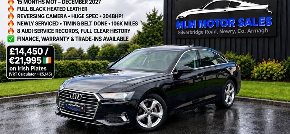 192 Audi A6 Sport Auto 204bhp 2.0 Tdi  Vrt 5k!