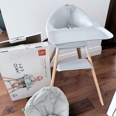 Stokke clikk highchair with seat cushion