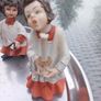 6 Capodimonte 50s Italian porcelain altar boys. Symphony of Faith, D18 Image 3