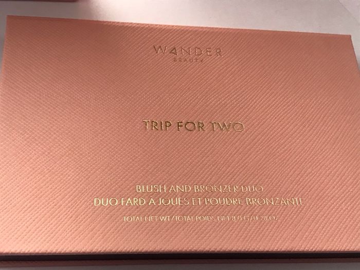 Wander Beauty Trip For Two Blush & Bronzer Duo - New / Boxed