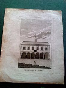 Original print of Exchange at Limerick