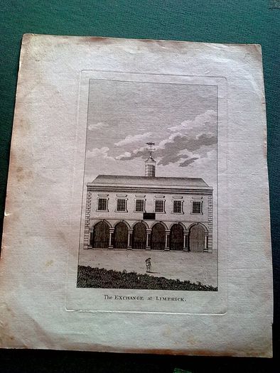 Original print of Exchange at Limerick