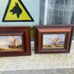 Dutch oil shipping paintings free postage