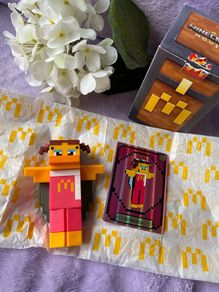 A Minecraft Movie McDonald's Figurine