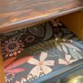 Solid wood chest of drawers and bedside locker Image 5
