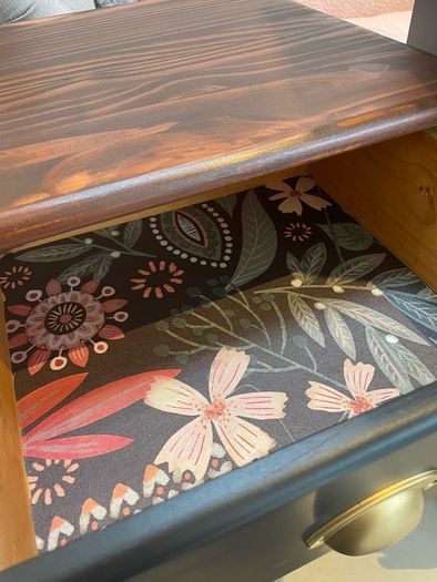 Solid wood chest of drawers and bedside locker