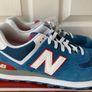 New Balance Men's 574 ML CBR Blue Red Uk 11/us 11.5 Bnib Image 8