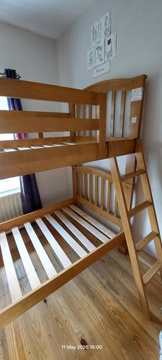 Joseph Solid Wood Bunk Bed Frame