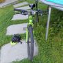 Green kids Frog bike with helmet Image 4