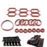 20Pcs Car Parts Accessories Intake Inlet Manifold Gasket Seal Kit For BMW M47 M57 E46 E53 E60 E63 E65 E87 E90 E91 Image 2