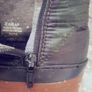 Zara khaki lace boots 32 33 Image 4