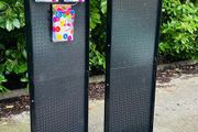 Shop Product Displays - 10 Units Available - Peg Board Metal Stands With Free Hooks