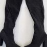 Black Lurex Stretchy Over the Knee Boots Sz 41 (Fit 7-7.5UK) - Rrp 60 Image 2
