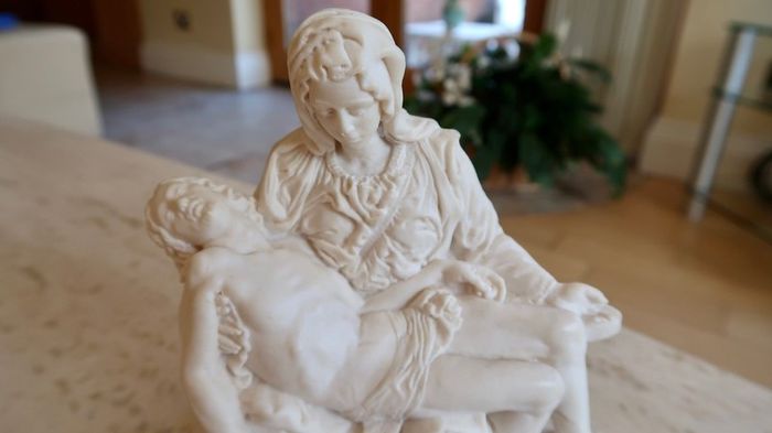 Classic Pieta with Mary & Jesus