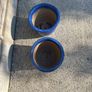 Pair of glazed garden pots Image 2