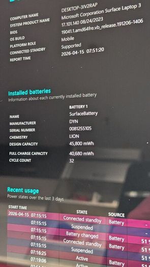 Microsoft Surface 3 (Black)