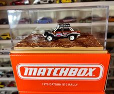 Datsun 510 1970 Rally Matchbox 1/64 Diecast