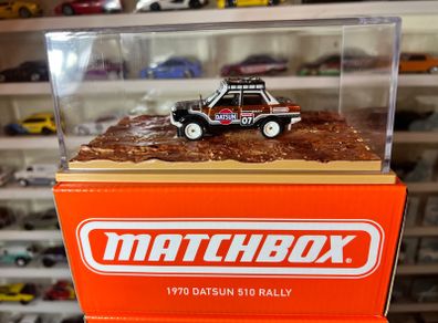Datsun 510 1970 Rally Matchbox 1/64 Diecast
