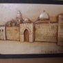 Vintage Jerusalem  Wall Plaque Souvenir Image 3