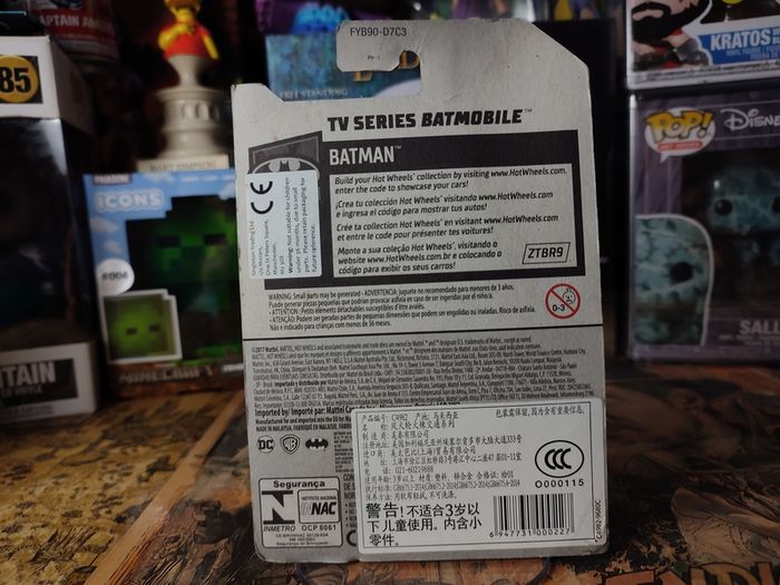 TV Series Batmobile Silver ! Batman TV Series ! 2017 ! Hot Wheels ! Mattel !