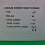 Postage - 3 x Circuit Breakers 125A 100mA 4P 230v - 415v Image 3