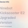 ONLY 55KM on Scooter - Ninebot Electric Kickscooter E2 Upgraded Version Image 9