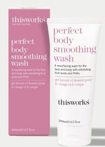 This works perfect body smoothing wash